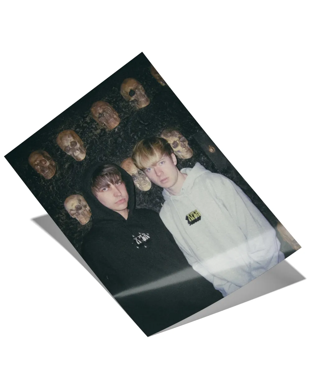 May Satin Portrait Poster (16x24in) black 16x24in