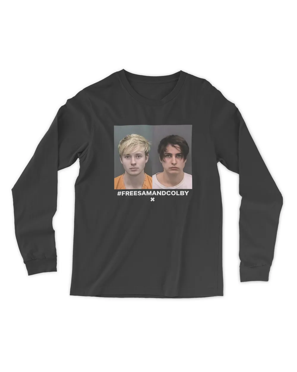 Mugshot Men's Long Sleeved T-Shirt black s