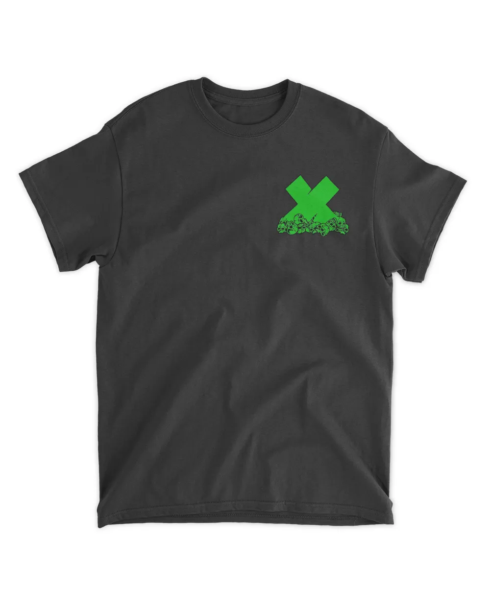 Bones- Glow in the dark Unisex Standard T-Shirt black s
