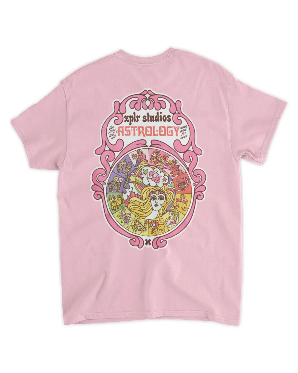 Zodiac Unisex Standard T-Shirt light-pink s