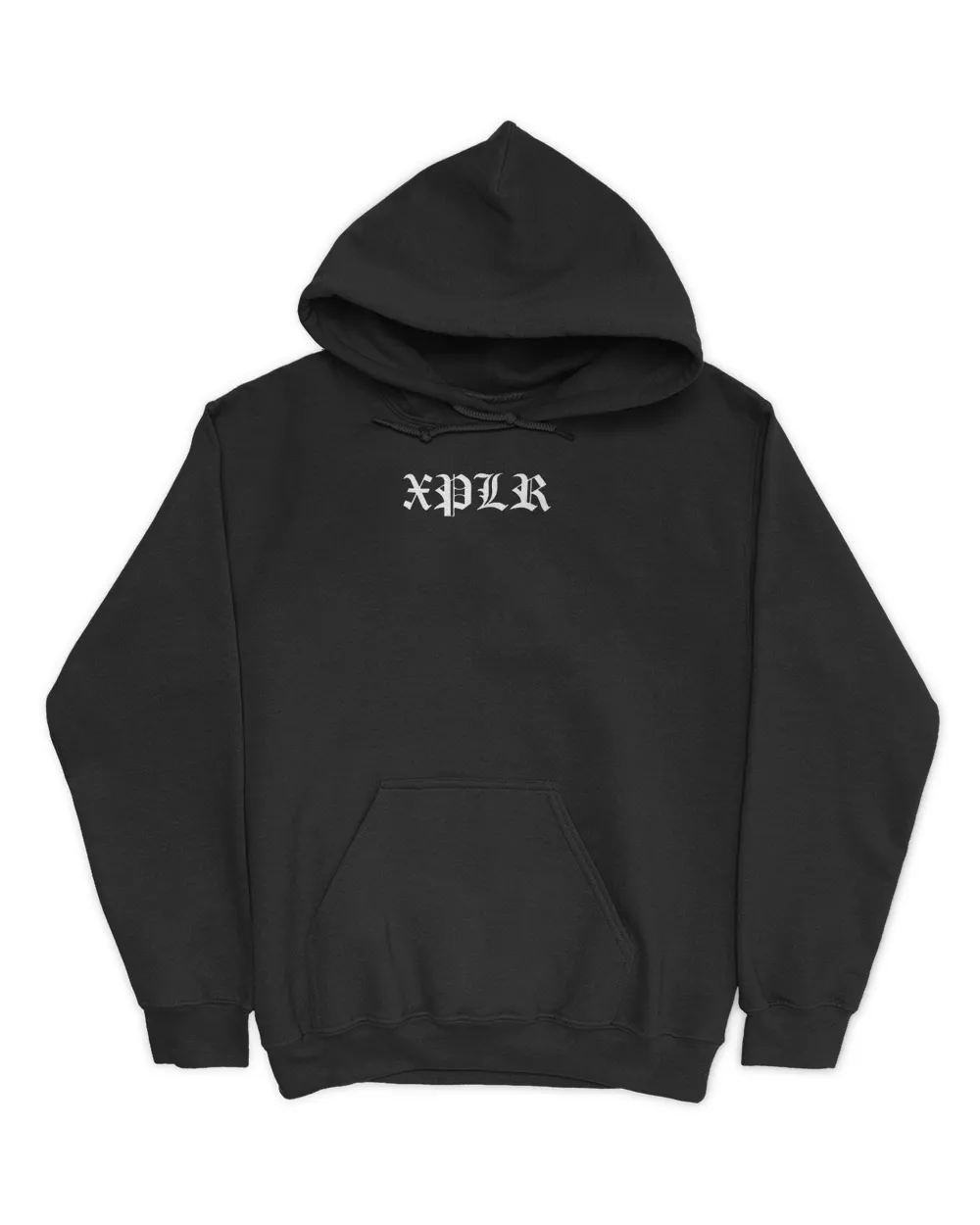 Pentagram Roses Unisex Hoodie black s