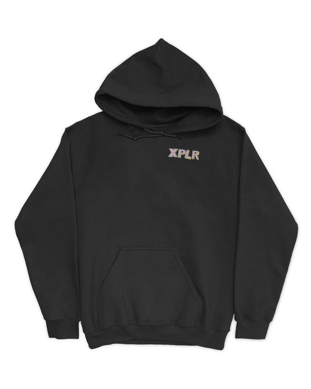 X Bubblegum Unisex Hoodie black s