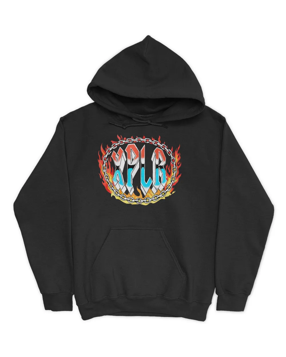 Chained Unisex Hoodie black s