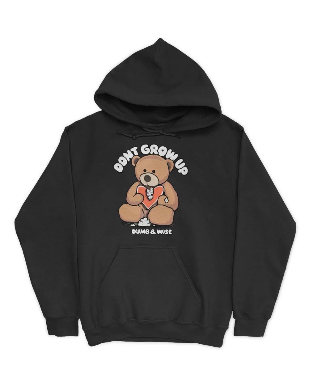 Don't Grow Up Unisex Hoodie black s