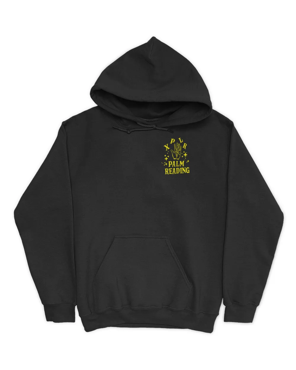 Palm Reading Unisex Hoodie black s