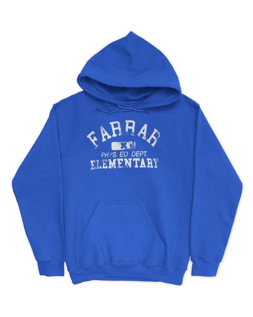 Farrar Phys. Ed Unisex Hoodie royal s