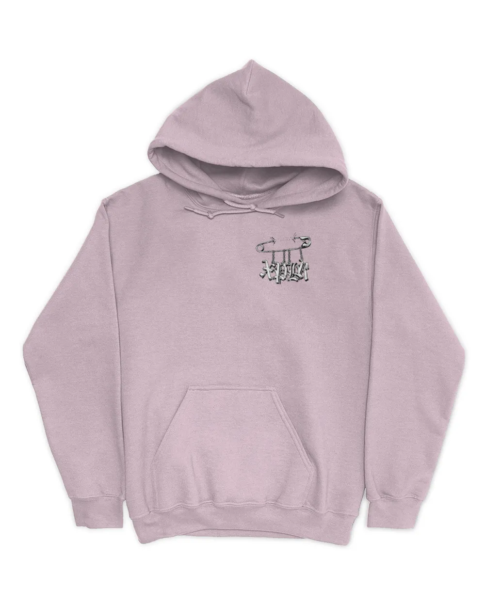 Punk Pin Unisex Hoodie light-pink s