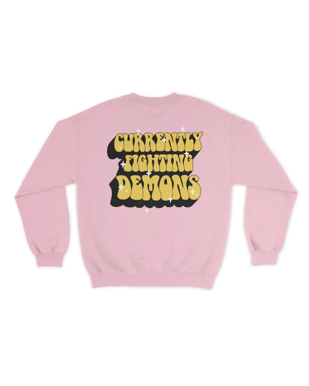 Fighting Demons Unisex Sweatshirt light-pink s