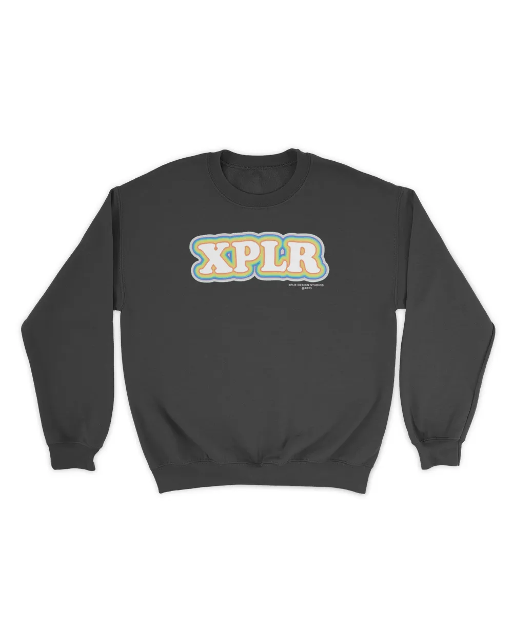 Rainbow Unisex Sweatshirt black s