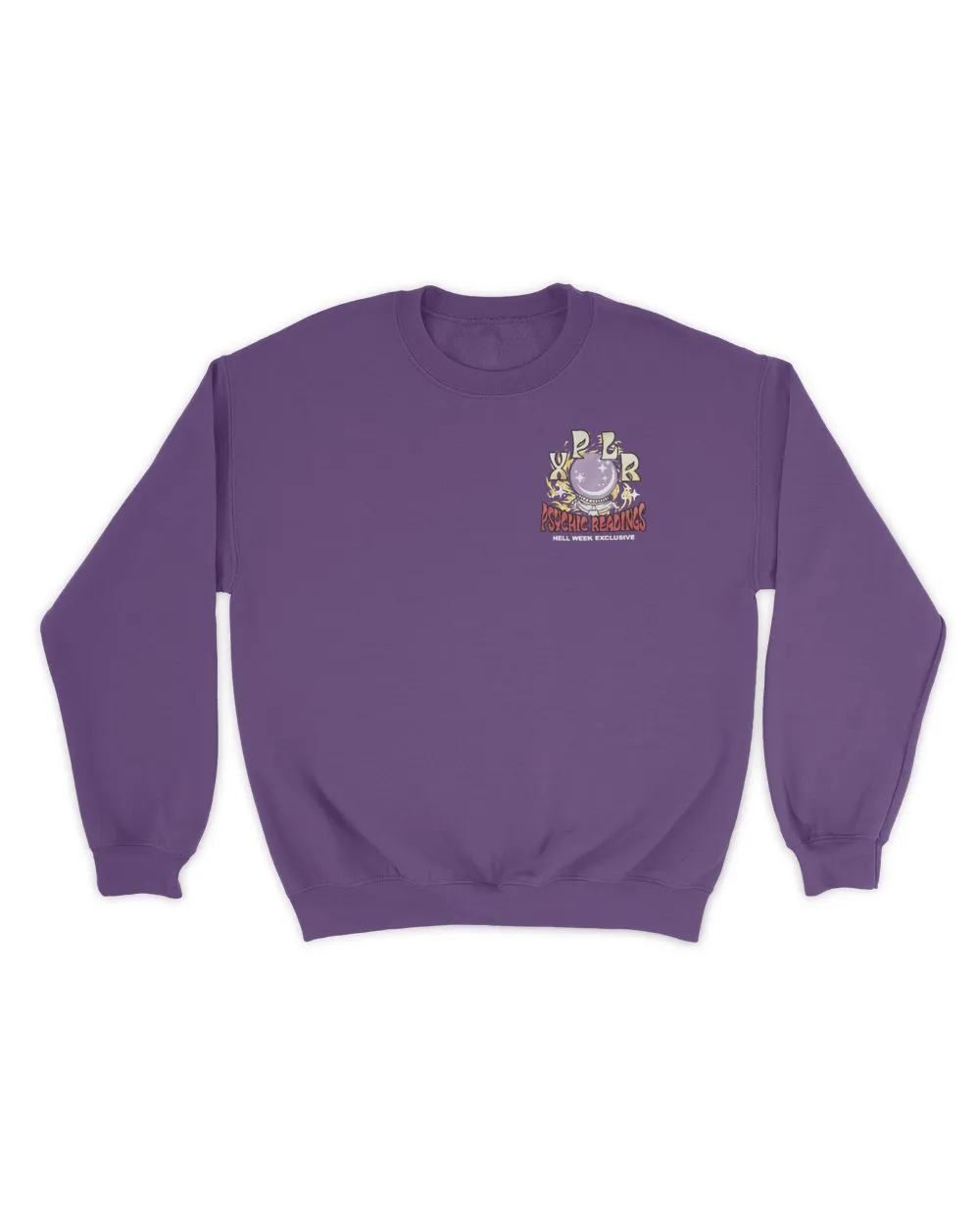 Psychic Reading HW Unisex Sweatshirt purple s