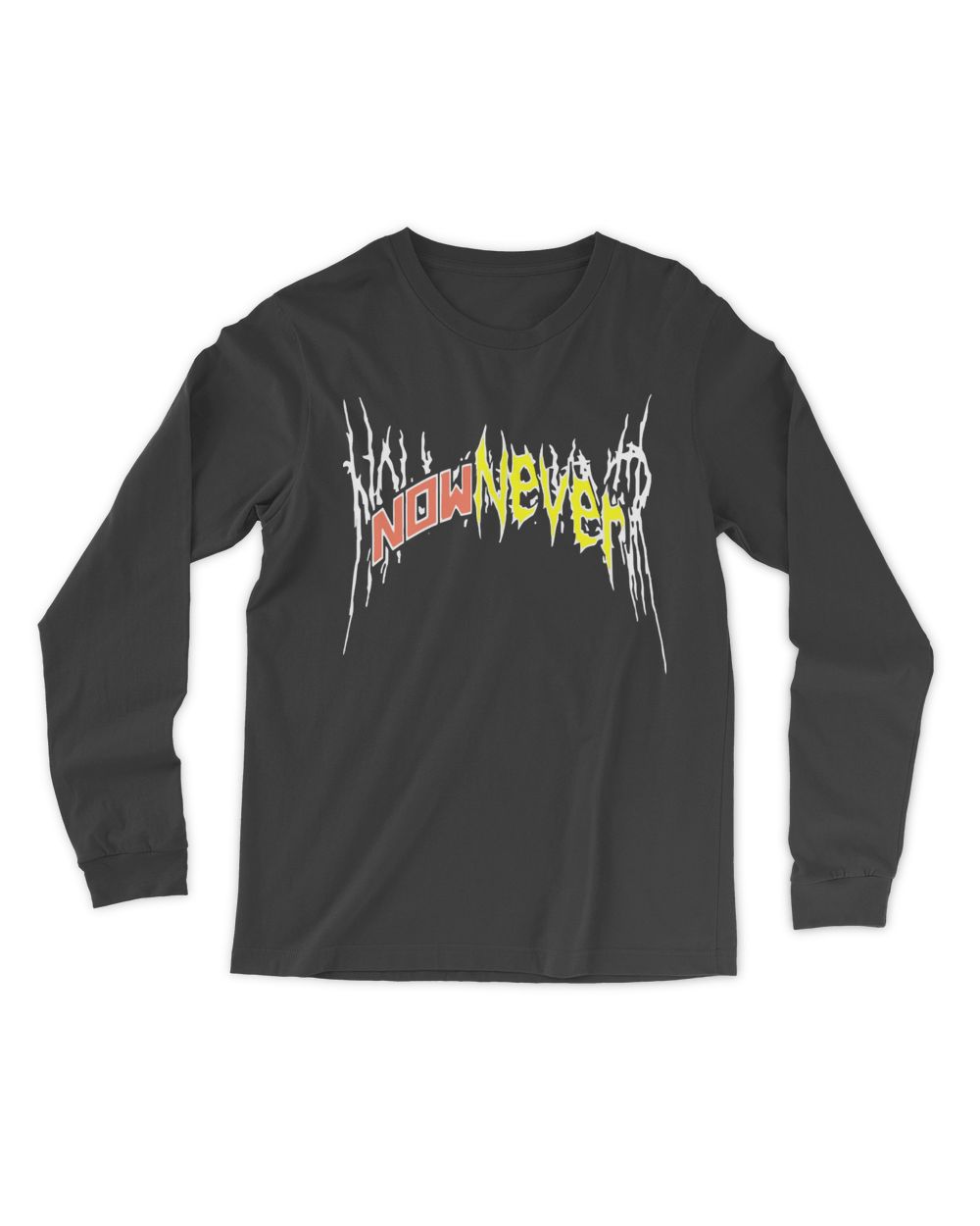 Now or Never Band Men's Long Sleeved T-Shirt black s
