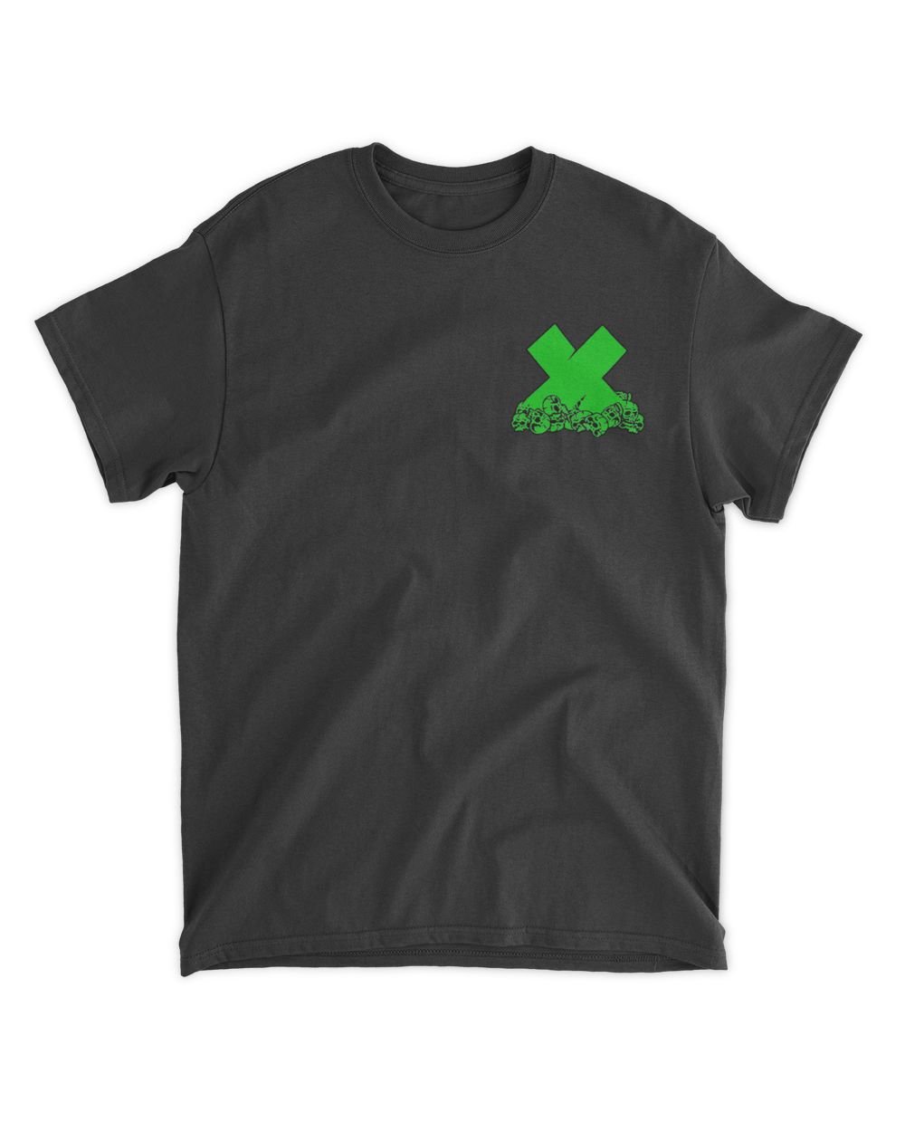 Bones- Glow in the dark Unisex Standard T-Shirt black s