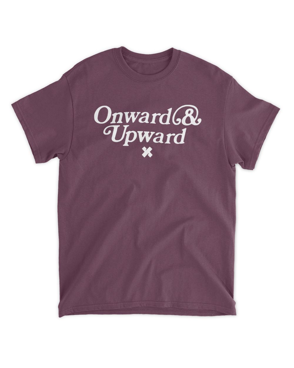 Onward & Upward Unisex Standard T-Shirt maroon s
