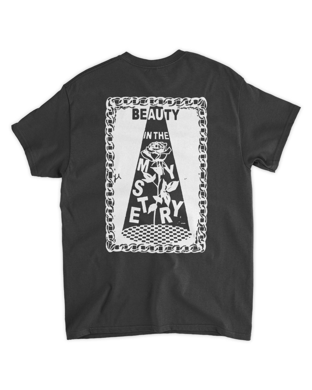 Beauty In The Mystery Unisex Standard T-Shirt black s