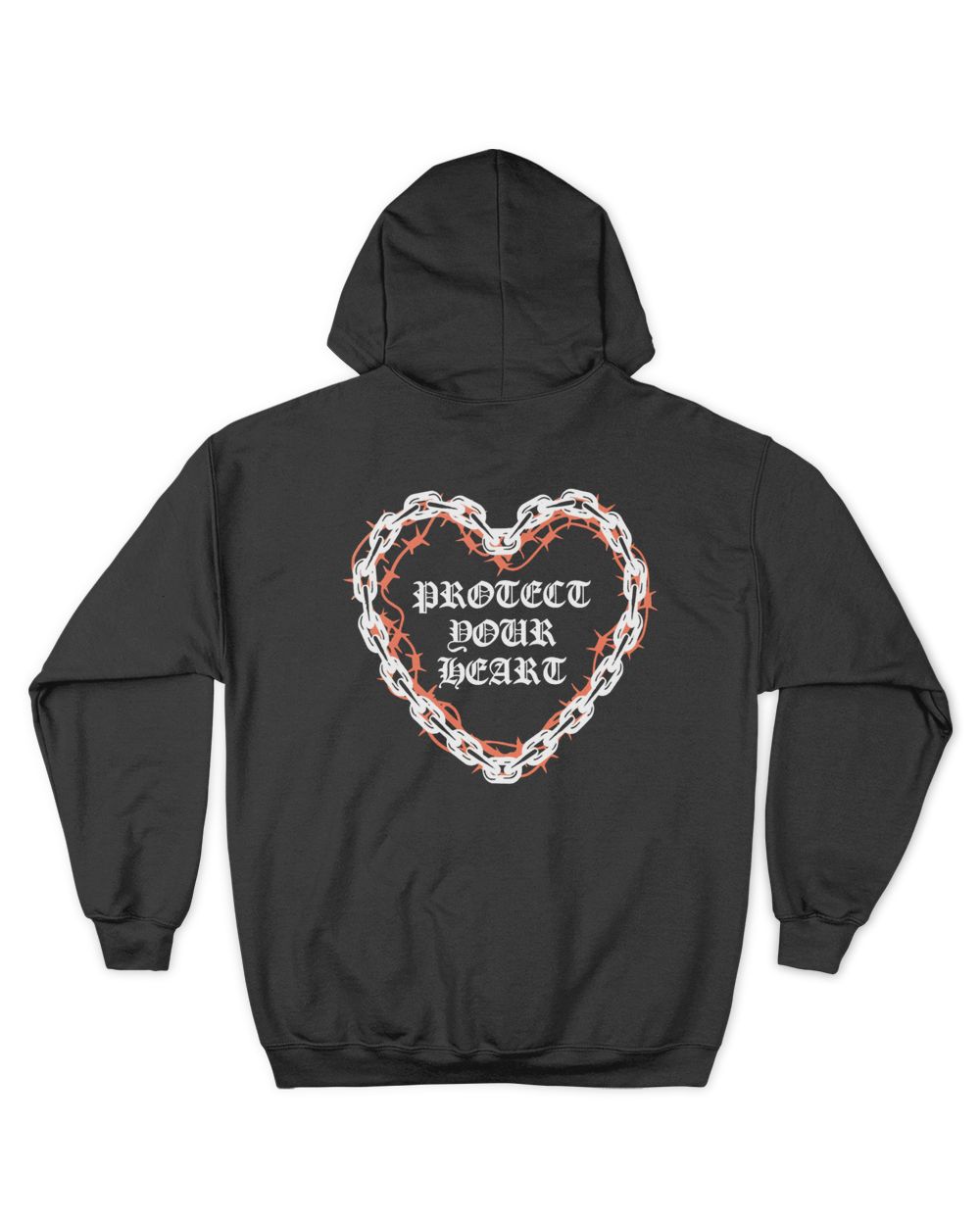 Protect Your Heart Unisex Hoodie black s