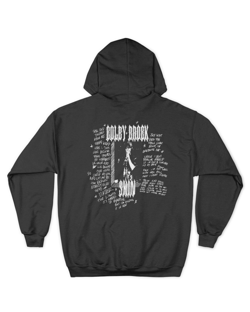 Skin Unisex Hoodie black s