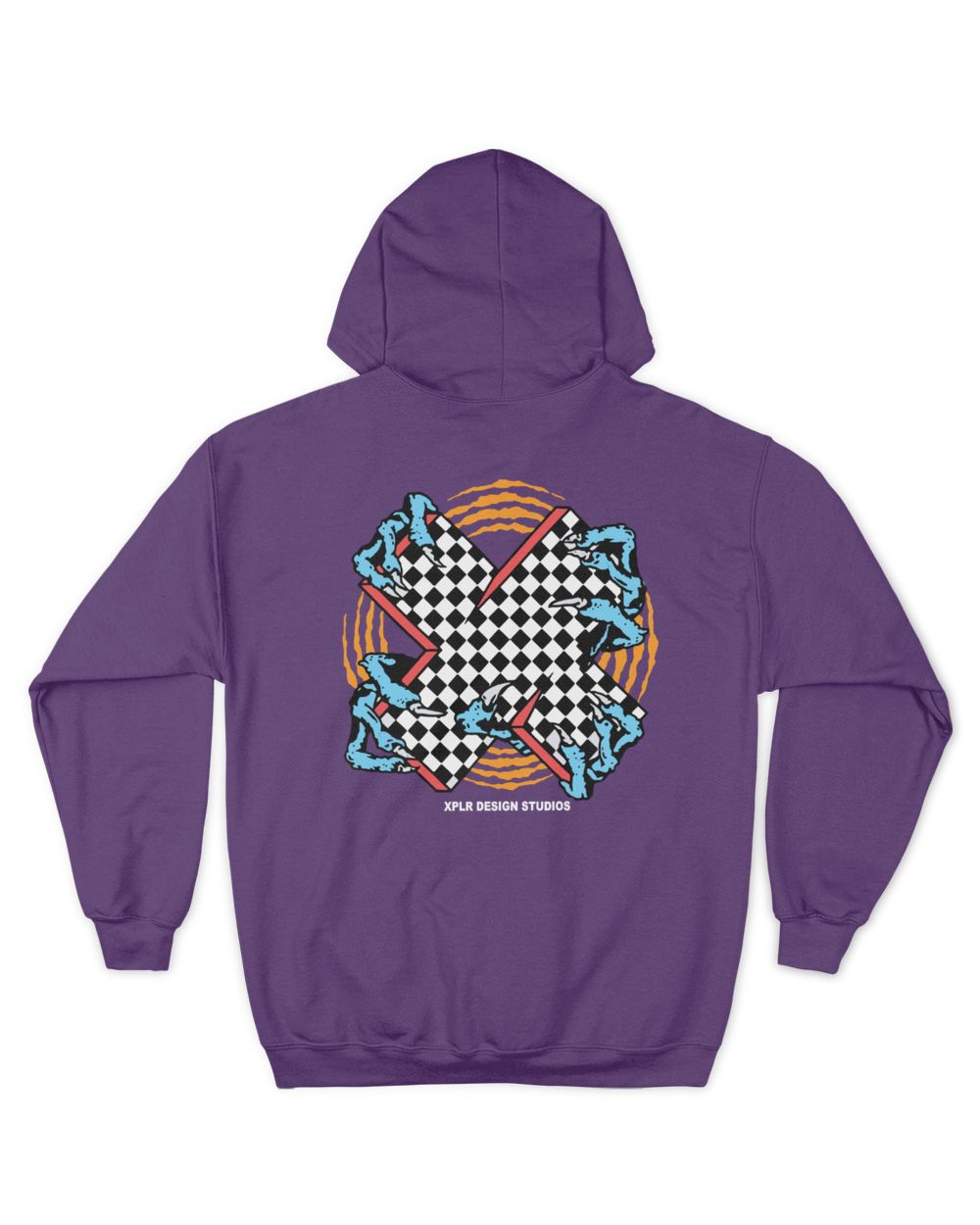 Underworld Unisex Hoodie purple s