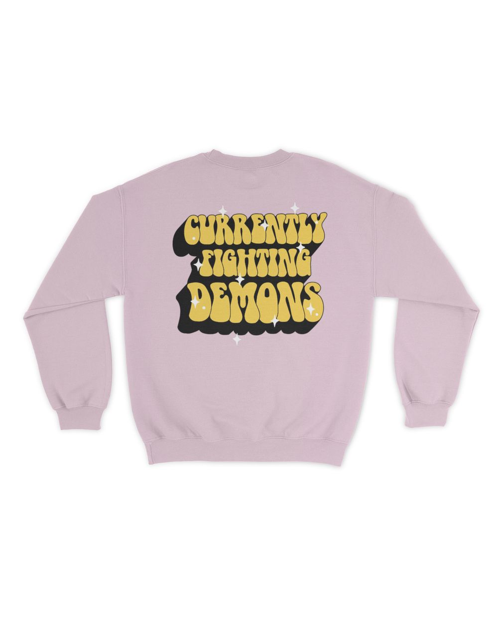 Fighting Demons Unisex Sweatshirt light-pink s