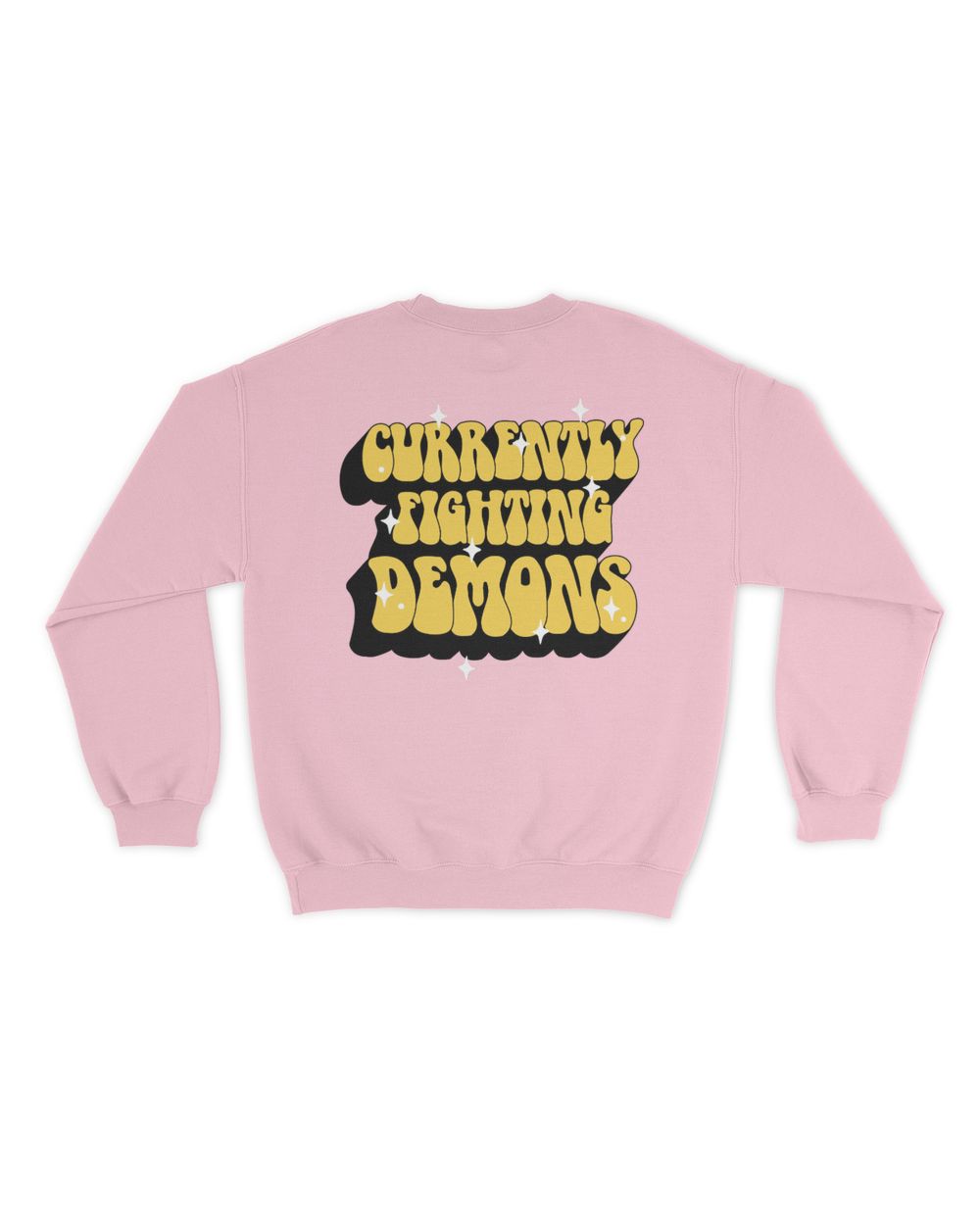 Fighting Demons Unisex Sweatshirt light-pink s