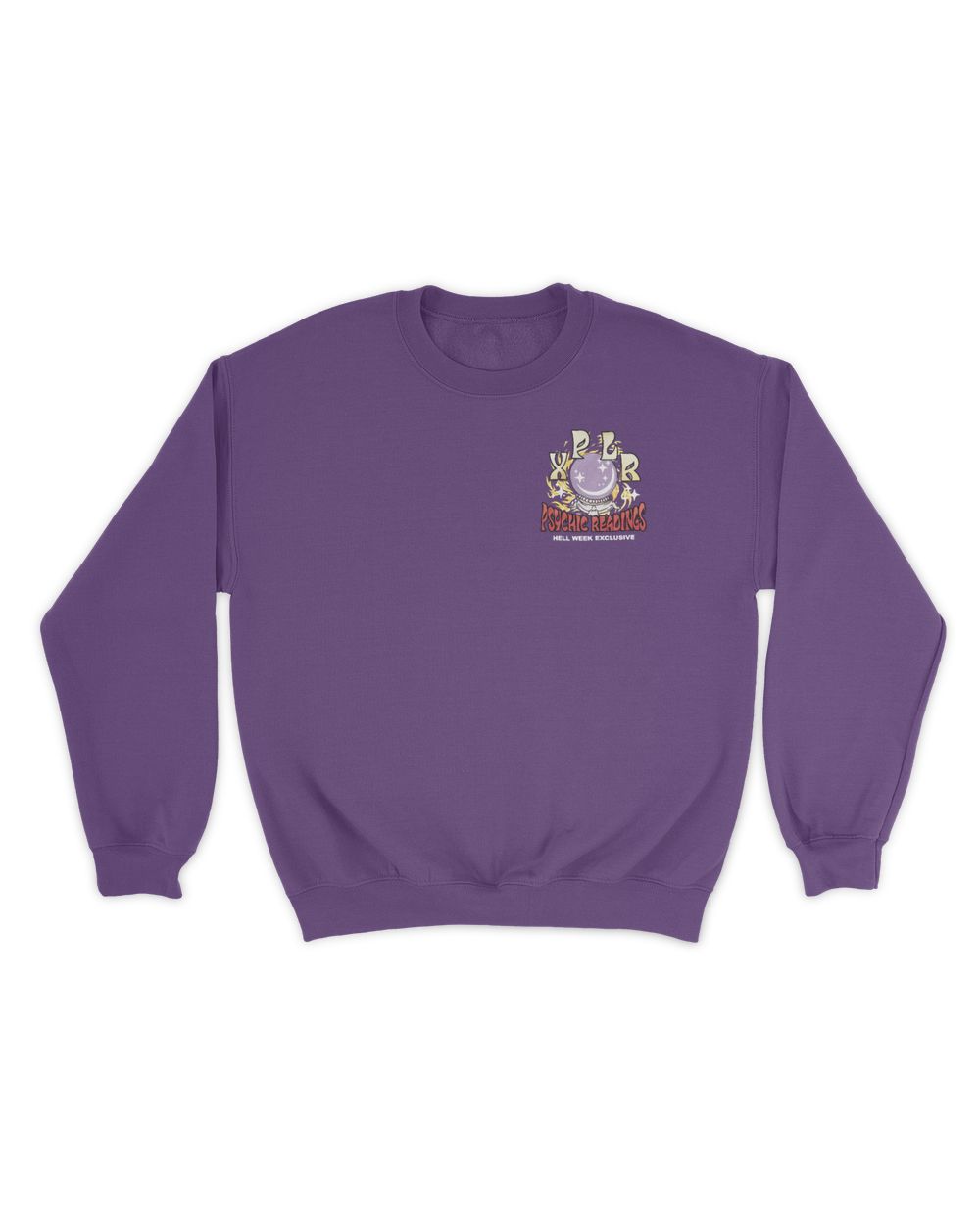 Psychic Reading HW Unisex Sweatshirt purple s