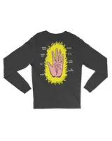 XPLR Palmistry New Men's Long Sleeved T-Shirt black s