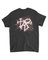 Haunted Heart Unisex Standard T-Shirt black s