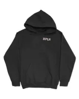 X Bubblegum Unisex Hoodie black s