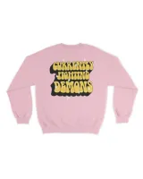 Fighting Demons Unisex Sweatshirt light-pink s