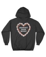 Protect Your Heart Unisex Hoodie black s